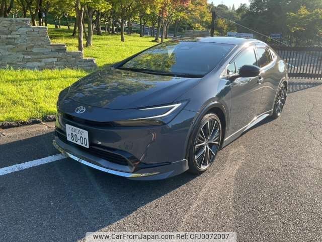 toyota prius 2023 -TOYOTA 【滋賀 392ﾔ8000】--Prius 6AA-MXWH60--MXWH60-4010015---TOYOTA 【滋賀 392ﾔ8000】--Prius 6AA-MXWH60--MXWH60-4010015- image 1