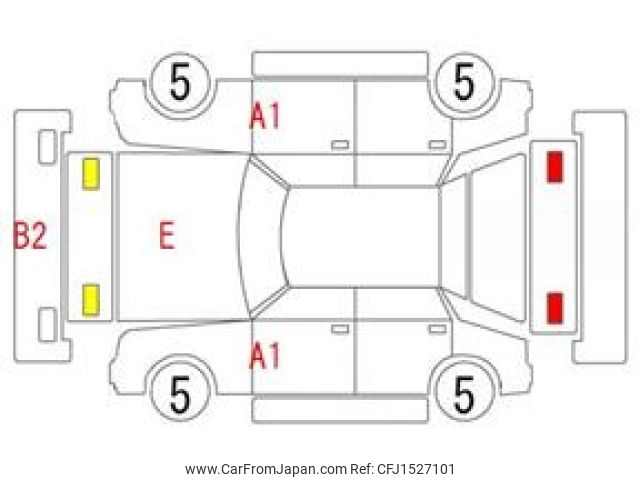 toyota corolla-fielder 2013 CFJ1527101 image 2
