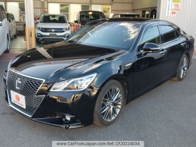 toyota crown 2014 -TOYOTA--Crown DAA-AWS210--AWS210-6078097---TOYOTA--Crown DAA-AWS210--AWS210-6078097- image 1