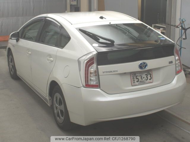 toyota prius 2013 -TOYOTA--Prius ZVW30-1726719---TOYOTA--Prius ZVW30-1726719- image 2