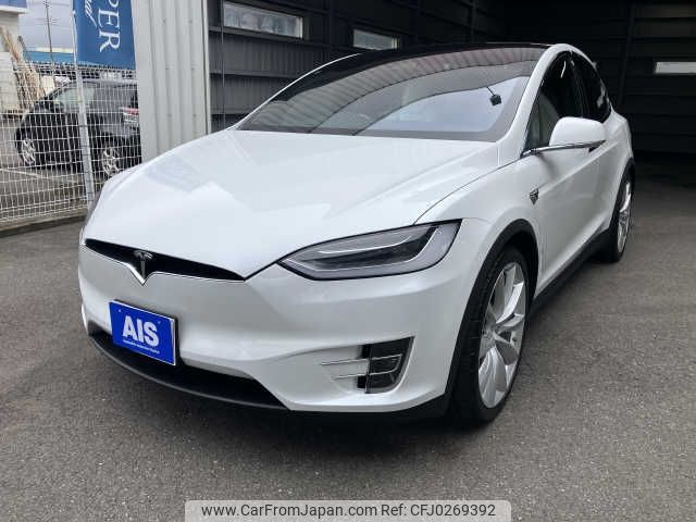 tesla-motors model-x 2017 -TESLA--ﾃｽﾗﾓﾃﾞﾙX ﾌﾒｲ--5YJXDCE2XHF040128---TESLA--ﾃｽﾗﾓﾃﾞﾙX ﾌﾒｲ--5YJXDCE2XHF040128- image 1