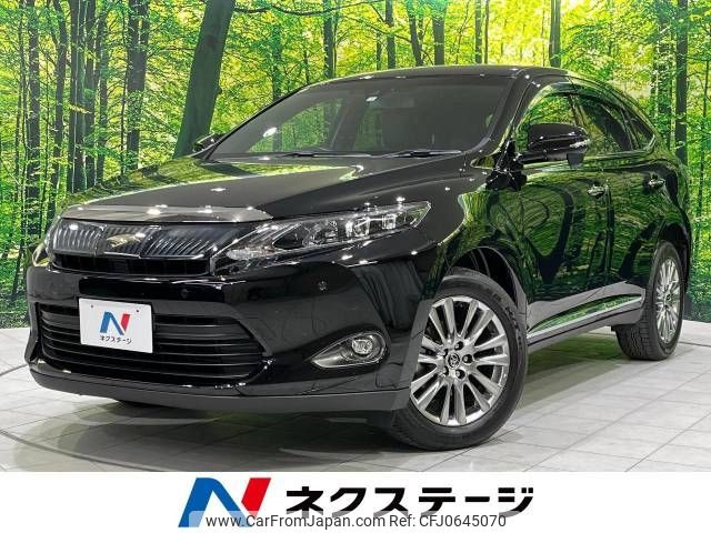 toyota harrier 2014 -TOYOTA--Harrier DBA-ZSU60W--ZSU60-0003720---TOYOTA--Harrier DBA-ZSU60W--ZSU60-0003720- image 1