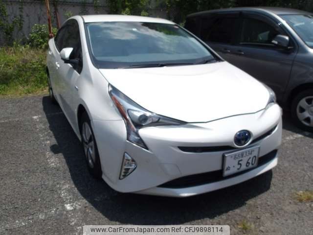 toyota prius 2016 -TOYOTA 【名古屋 334ﾇ 560】--Prius DAA-ZVW51--ZVW51-6010372---TOYOTA 【名古屋 334ﾇ 560】--Prius DAA-ZVW51--ZVW51-6010372- image 1