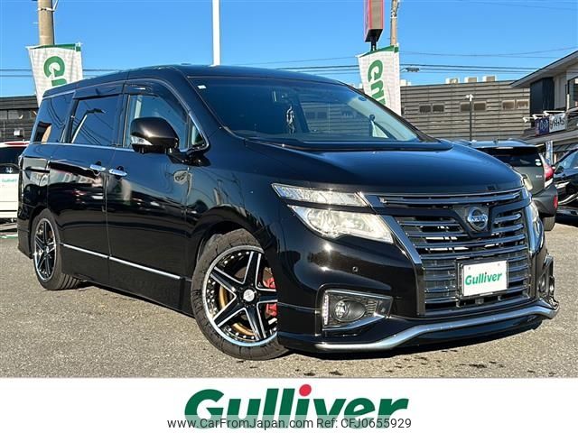 nissan elgrand 2016 -NISSAN--Elgrand DBA-TE52--TE52-085743---NISSAN--Elgrand DBA-TE52--TE52-085743- image 1