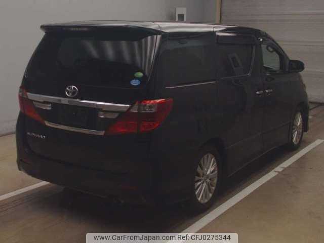 toyota alphard 2012 -TOYOTA--Alphard DBA-ANH20W--ANH20-8253562---TOYOTA--Alphard DBA-ANH20W--ANH20-8253562- image 2