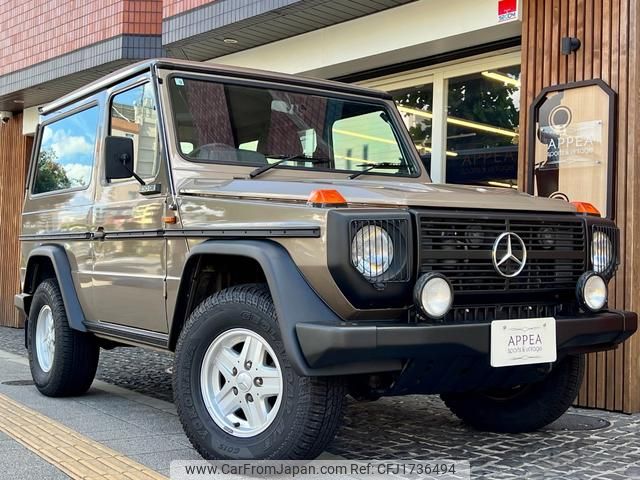 mercedes-benz g-class 1989 CFJ1736494 image 1