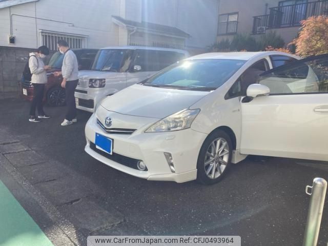 toyota prius-α 2012 -TOYOTA--Prius α DAA-ZVW41W--ZVW41-3081311---TOYOTA--Prius α DAA-ZVW41W--ZVW41-3081311- image 1