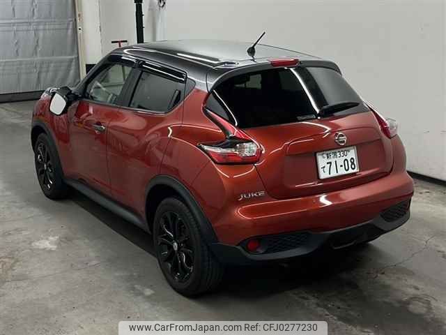 nissan juke 2019 -NISSAN 【新潟 330テ7108】--Juke YF15-605265---NISSAN 【新潟 330テ7108】--Juke YF15-605265- image 2