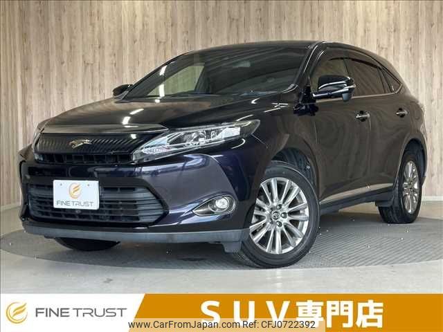 toyota harrier 2014 -TOYOTA--Harrier DBA-ZSU60W--ZSU60-0025033---TOYOTA--Harrier DBA-ZSU60W--ZSU60-0025033- image 1