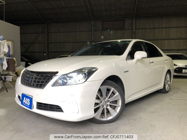 toyota crown 2013 -TOYOTA--Crown DAA-GWS204--GWS204-0027204---TOYOTA--Crown DAA-GWS204--GWS204-0027204- image 1