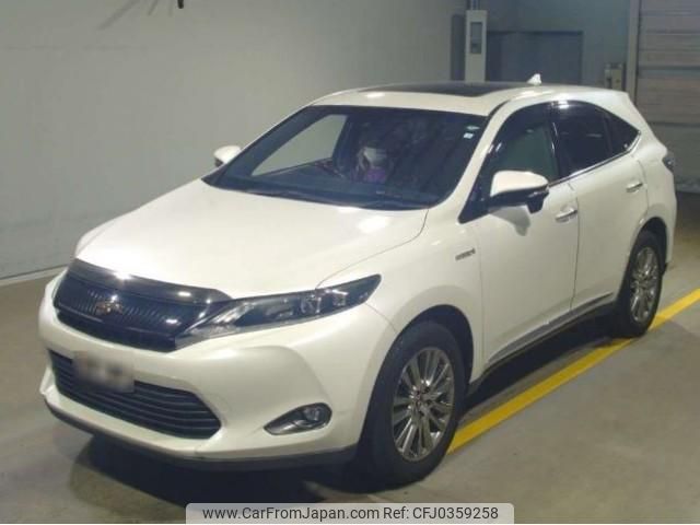 toyota harrier-hybrid 2014 quick_quick_DAA-AVU65W_AVU65-0004968 image 1