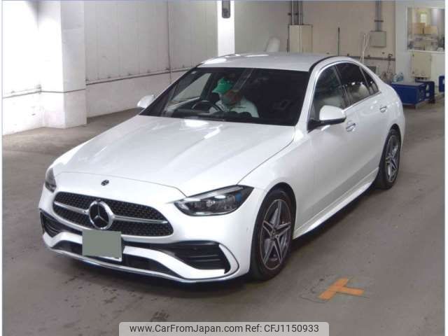 mercedes-benz c-class 2021 -MERCEDES-BENZ 【横浜 375ﾋ1012】--Benz C Class 5AA-206042C--W1K2060422F015576---MERCEDES-BENZ 【横浜 375ﾋ1012】--Benz C Class 5AA-206042C--W1K2060422F015576- image 2