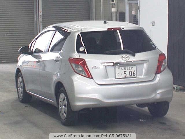 toyota vitz 2012 -TOYOTA 【大宮 533ﾆ506】--Vitz NSP130-2095652---TOYOTA 【大宮 533ﾆ506】--Vitz NSP130-2095652- image 2