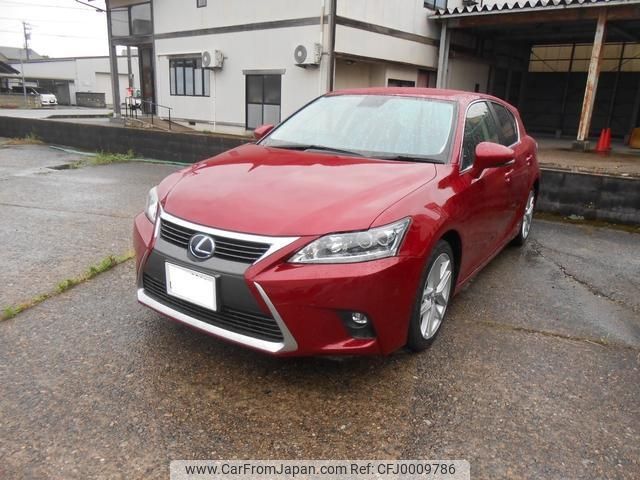 lexus ct 2016 -LEXUS 【富山 301ﾋ4556】--Lexus CT ZWA10--2273566---LEXUS 【富山 301ﾋ4556】--Lexus CT ZWA10--2273566- image 1