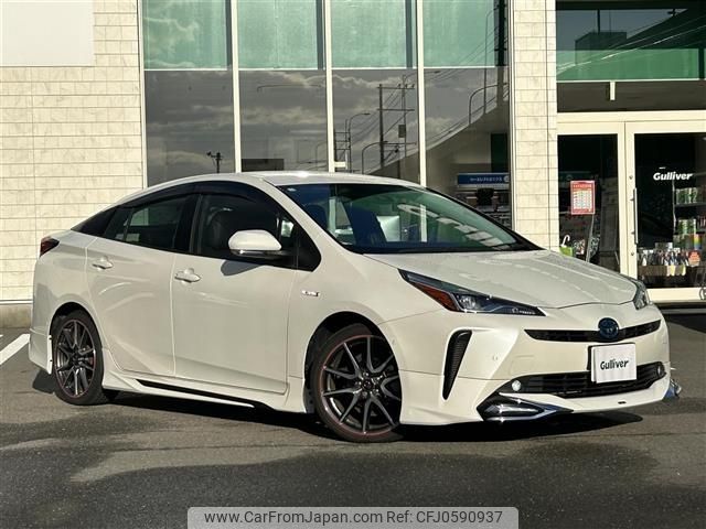 toyota prius 2019 -TOYOTA--Prius DAA-ZVW51--ZVW51-6138564---TOYOTA--Prius DAA-ZVW51--ZVW51-6138564- image 1