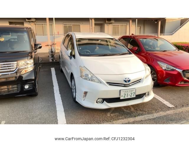 toyota prius-α 2012 -TOYOTA--Prius α DAA-ZVW41W--ZVW41-3145795---TOYOTA--Prius α DAA-ZVW41W--ZVW41-3145795- image 1