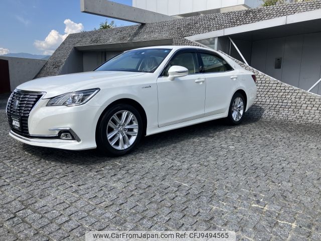 toyota crown 2016 -TOYOTA--Crown DAA-AWS210--AWS210-6121158---TOYOTA--Crown DAA-AWS210--AWS210-6121158- image 2