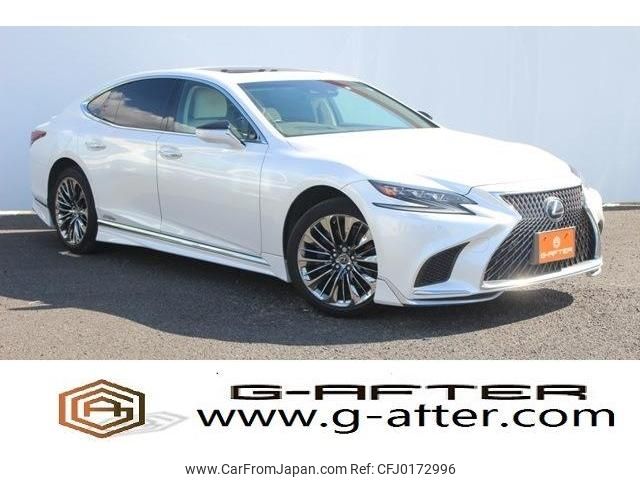 lexus ls 2017 -LEXUS--Lexus LS DAA-GVF55--GVF55-6000908---LEXUS--Lexus LS DAA-GVF55--GVF55-6000908- image 1