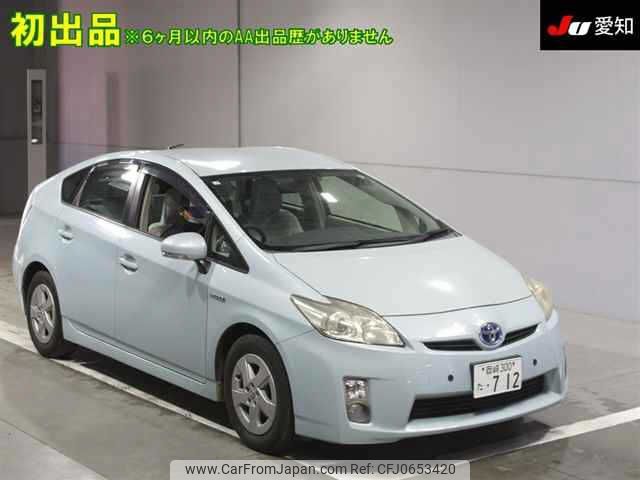 toyota prius 2010 -TOYOTA 【岡崎 300ﾀ712】--Prius ZVW30--5174915---TOYOTA 【岡崎 300ﾀ712】--Prius ZVW30--5174915- image 1