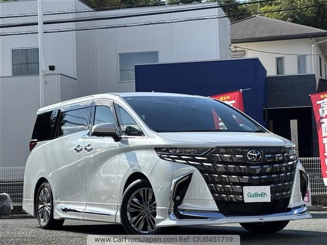 toyota alphard 2023 -TOYOTA--Alphard 3BA-AGH40W--AGH40-0010875---TOYOTA--Alphard 3BA-AGH40W--AGH40-0010875- image 1