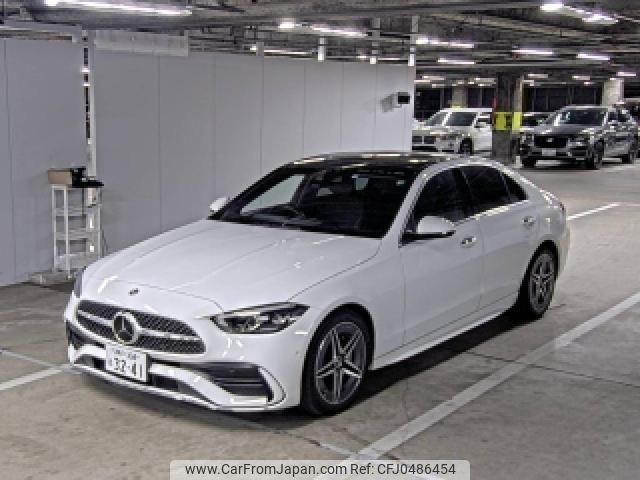 mercedes-benz c-class 2022 quick_quick_5AA-206041C_W1K2060412R051431 image 1