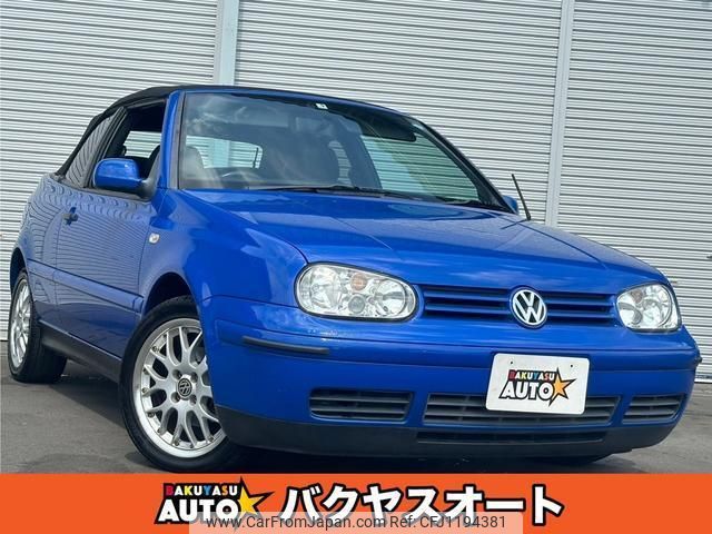 volkswagen golf-convertible 2003 quick_quick_1EAGG_WVWZZZ1EZ2K006823 image 1