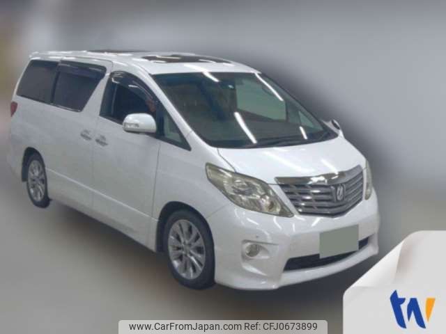 toyota alphard 2008 -TOYOTA--Alphard DBA-ANH20W--ANH20-8006540---TOYOTA--Alphard DBA-ANH20W--ANH20-8006540- image 1