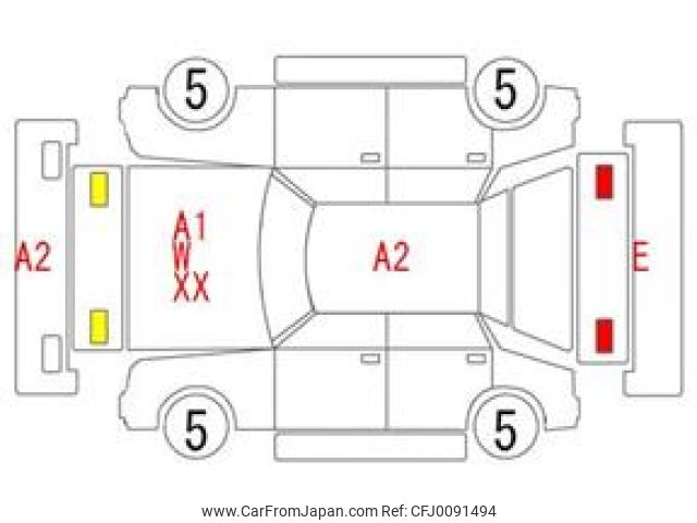 toyota alphard 2012 -TOYOTA--Alphard DBA-ANH20W--ANH20-8238088---TOYOTA--Alphard DBA-ANH20W--ANH20-8238088- image 2