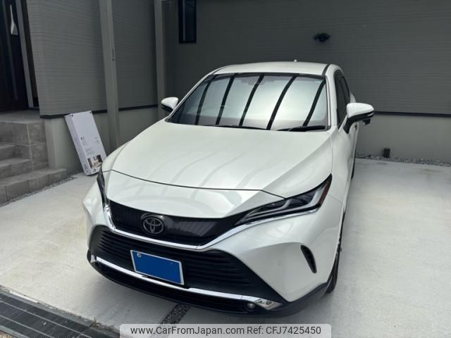 toyota harrier 2020 -TOYOTA--Harrier 6BA-MXUA80--MXUA80-0014695---TOYOTA--Harrier 6BA-MXUA80--MXUA80-0014695- image 1