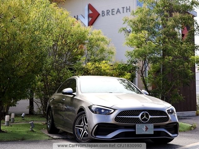 mercedes-benz c-class 2022 CFJ1830990 image 1