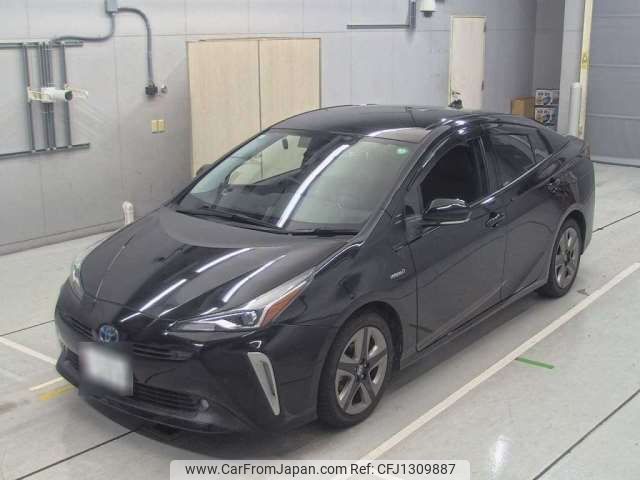 toyota prius 2019 -TOYOTA 【三河 302ﾃ 672】--Prius DAA-ZVW51--ZVW51-6129738---TOYOTA 【三河 302ﾃ 672】--Prius DAA-ZVW51--ZVW51-6129738- image 1