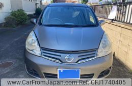 nissan note 2010 CFJ1740405