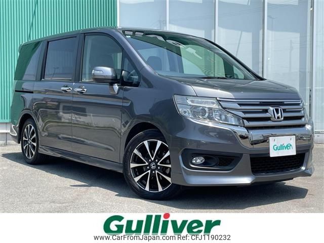 honda stepwagon 2012 -HONDA--Stepwgn DBA-RK5--RK5-1328037---HONDA--Stepwgn DBA-RK5--RK5-1328037- image 1