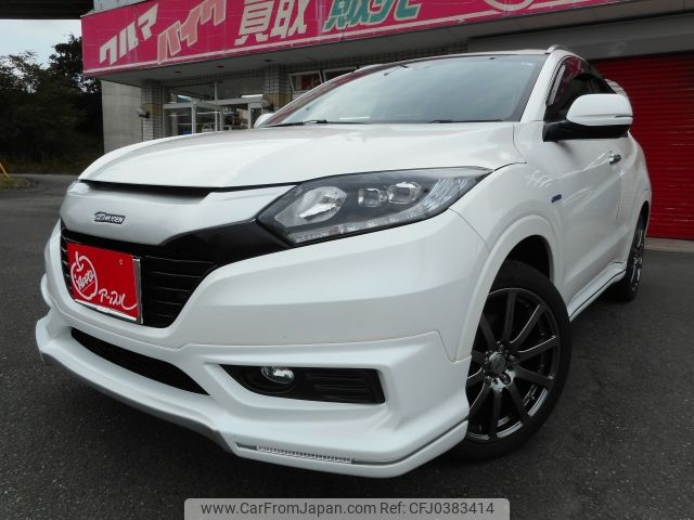 honda vezel 2014 -HONDA--VEZEL DAA-RU4--RU4-1006050---HONDA--VEZEL DAA-RU4--RU4-1006050- image 1