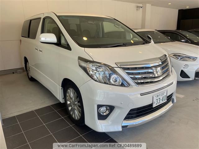 toyota alphard 2012 -TOYOTA--Alphard DBA-ANH20W--ANH20-8257551---TOYOTA--Alphard DBA-ANH20W--ANH20-8257551- image 1