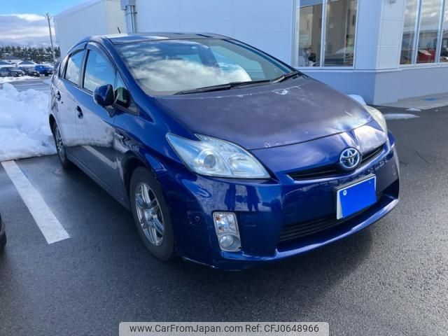 toyota prius 2010 -TOYOTA--Prius DAA-ZVW30--ZVW30-1180625---TOYOTA--Prius DAA-ZVW30--ZVW30-1180625- image 1