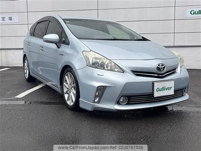 toyota prius-α 2012 -TOYOTA--Prius α DAA-ZVW41W--ZVW41-3071447---TOYOTA--Prius α DAA-ZVW41W--ZVW41-3071447- image 1