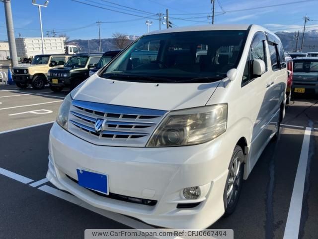 toyota alphard 2006 -TOYOTA--Alphard DBA-ANH10W--ANH10-0156627---TOYOTA--Alphard DBA-ANH10W--ANH10-0156627- image 1