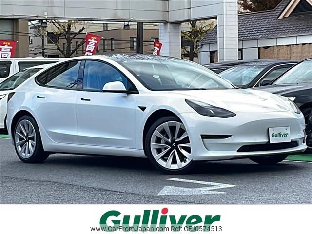 tesla-motors model-3 2021 -TESLA--ﾃｽﾗﾓﾃﾞﾙ3 ZAA-3L23--LRW3F7EB4MC231631---TESLA--ﾃｽﾗﾓﾃﾞﾙ3 ZAA-3L23--LRW3F7EB4MC231631- image 1