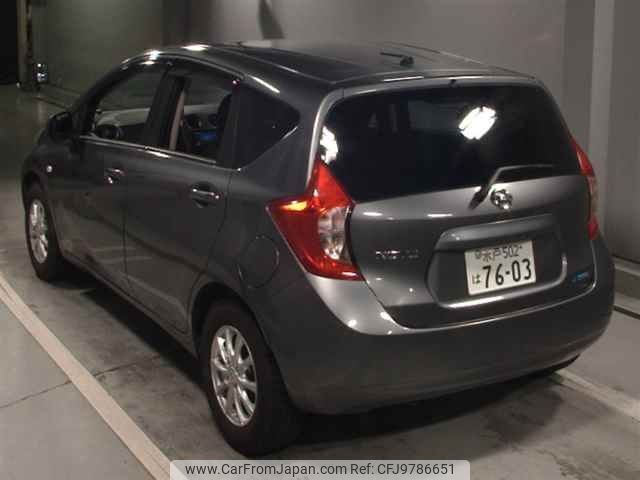 nissan note 2013 -NISSAN 【水戸 502ﾊ7603】--Note E12--090933---NISSAN 【水戸 502ﾊ7603】--Note E12--090933- image 2