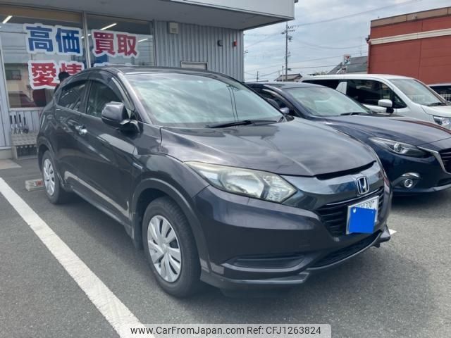 honda vezel 2014 -HONDA--VEZEL DAA-RU3--RU3-1027271---HONDA--VEZEL DAA-RU3--RU3-1027271- image 1