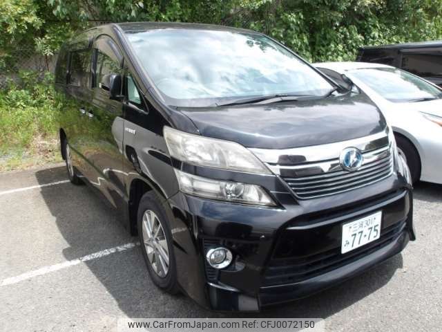 toyota vellfire 2012 -TOYOTA 【三河 301ﾐ7775】--Vellfire DAA-ATH20W--ATH20W-8005101---TOYOTA 【三河 301ﾐ7775】--Vellfire DAA-ATH20W--ATH20W-8005101- image 1