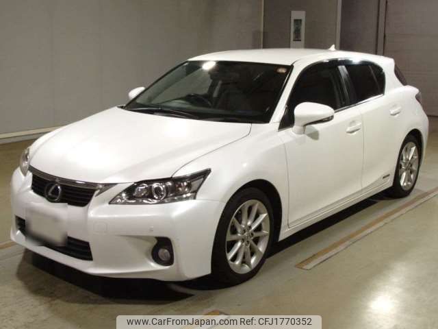 lexus ct 2013 CFJ1770352 image 1