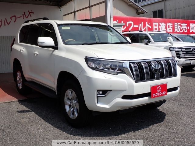 toyota land-cruiser-prado 2019 -TOYOTA--Land Cruiser Prado CBA-TRJ150W--TRJ150-0097776---TOYOTA--Land Cruiser Prado CBA-TRJ150W--TRJ150-0097776- image 1