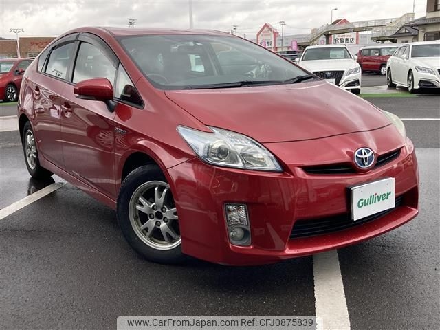 toyota prius 2010 -TOYOTA--Prius DAA-ZVW30--ZVW30-1180143---TOYOTA--Prius DAA-ZVW30--ZVW30-1180143- image 1