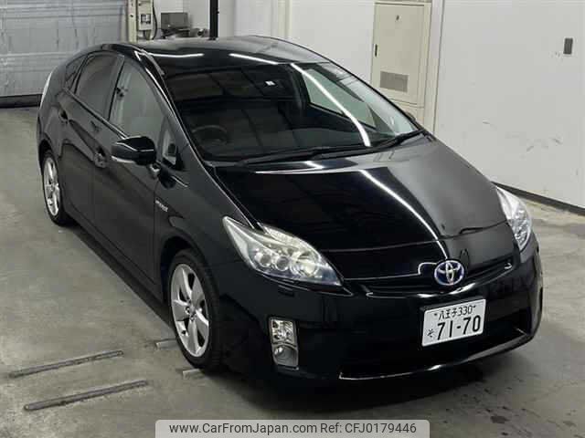 toyota prius 2010 -TOYOTA 【八王子 330ｿ7170】--Prius ZVW30--5166135---TOYOTA 【八王子 330ｿ7170】--Prius ZVW30--5166135- image 1