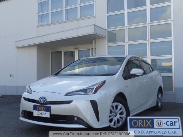 toyota prius 2019 -TOYOTA--Prius DAA-ZVW55--ZVW55-6010995---TOYOTA--Prius DAA-ZVW55--ZVW55-6010995- image 1