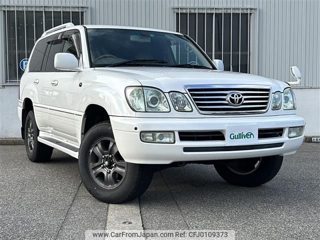 toyota land-cruiser-wagon 2005 -TOYOTA--Land Cruiser Wagon GH-UZJ100W--UZJ100-0156286---TOYOTA--Land Cruiser Wagon GH-UZJ100W--UZJ100-0156286- image 1