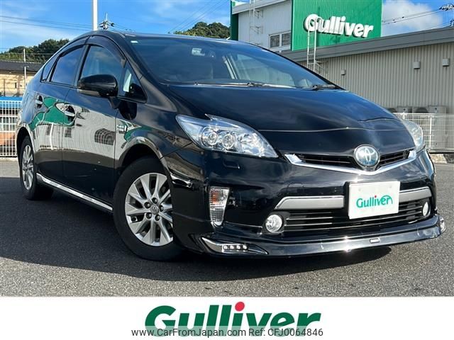 toyota prius-phv 2014 -TOYOTA--Prius PHV DLA-ZVW35--ZVW35-3059308---TOYOTA--Prius PHV DLA-ZVW35--ZVW35-3059308- image 1