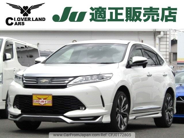 toyota harrier 2019 -TOYOTA--Harrier DBA-ZSU60W--ZSU60-0175407---TOYOTA--Harrier DBA-ZSU60W--ZSU60-0175407- image 1